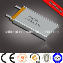 Top Qualité Marque Chine Fabricant 602535 500 mAh Lithium Polymère Batterie 3.7 V Batterie Pack